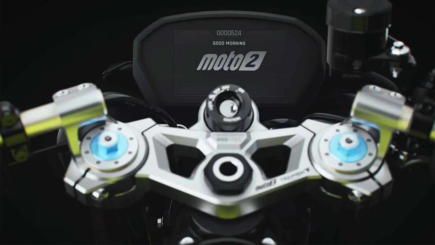 Street Triple 765 MOTO2 Edition Model For the Ride